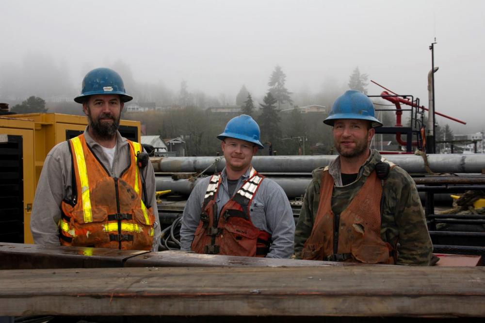 Craig, Rob and John - American Construction Crew Members 